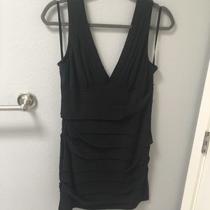 BCBGeneration Black Mini Dress Size L